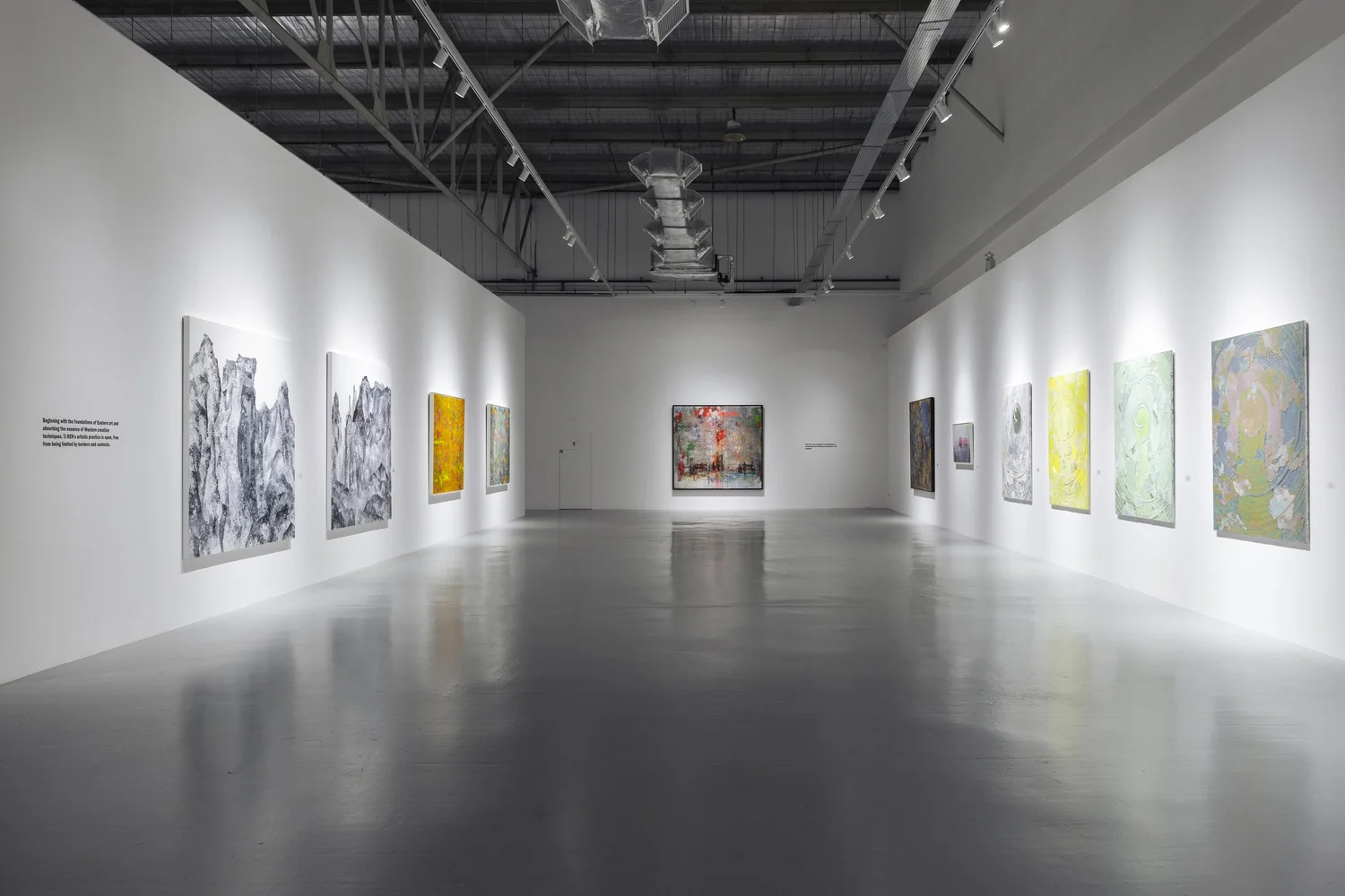 A gallery view inside the museum.